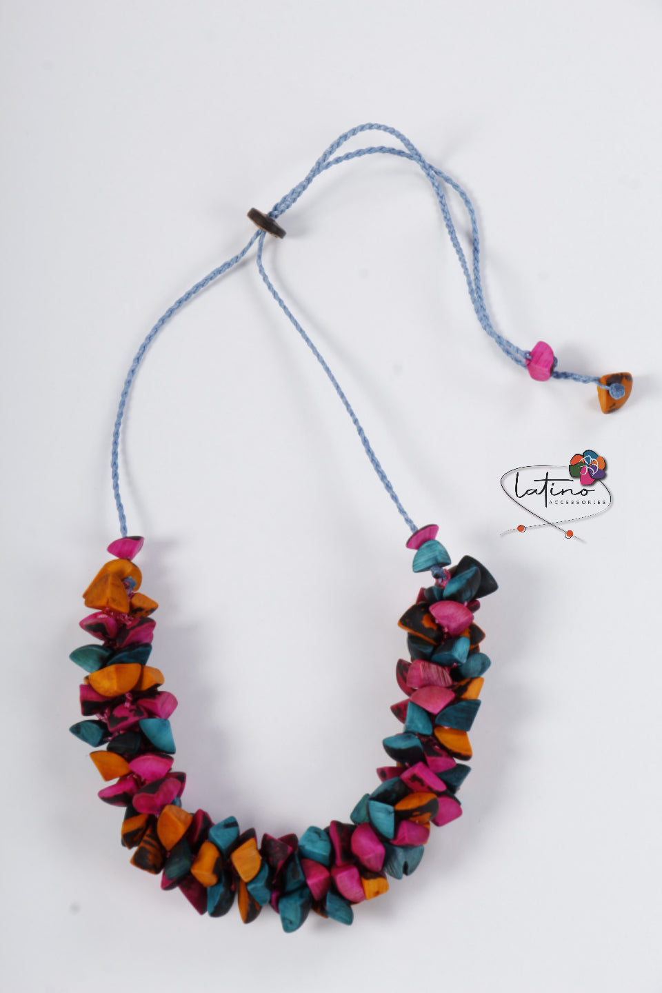 Multicolour Tagua Necklace Set